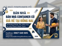 Bán nhà container cũ giá rẻ tại Phường Biên Hòa, Thành Phố Đồng Nai