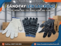 Găng tay len lao động tại khu vực Miền Nam