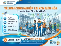 Vệ sinh công nghiệp tại các khu công nghiệp Phường Biên Hòa