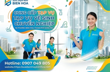 Cung cấp tạp vụ vệ sinh