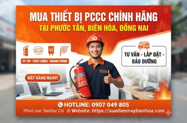 Mua thiết bị phòng cháy chữa cháy chính hãng