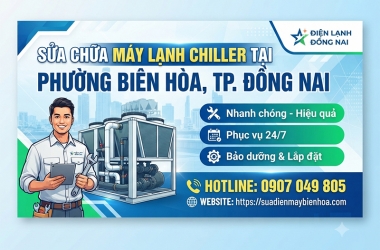 Sửa chữa máy lạnh chiller