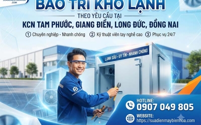 Bảo trì kho lạnh theo yêu cầu