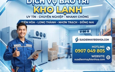 Dịch vụ sửa chữa và bảo trì kho lạnh, kho đông trọn gói giá rẻ
