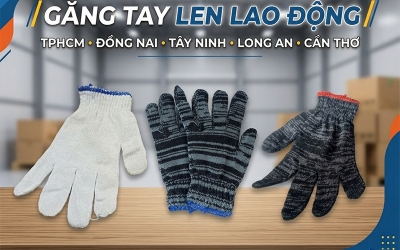 Găng tay len lao động tại khu vực Miền Nam