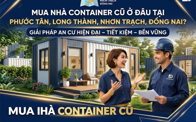 Mua nhà container cũ ở đâu tại Phường Biên Hòa, Thành Phố Đồng Nai