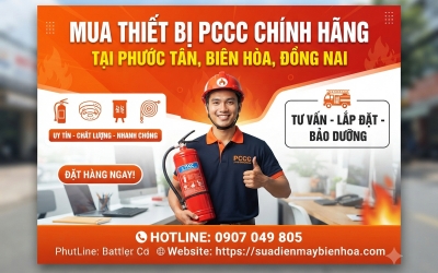 Mua thiết bị phòng cháy chữa cháy chính hãng