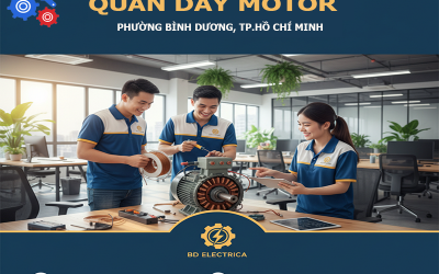 Quấn dây motor