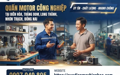Quấn motor công nghiệp