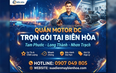 Quấn motor DC trọn gói tại Đồng Nai