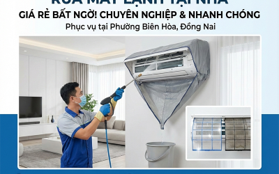 RỬA MÁY LẠNH TẠI NHÀ GIÁ RẺ PHƯỜNG BIÊN HÒA