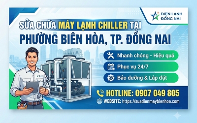 Sửa chữa máy lạnh chiller