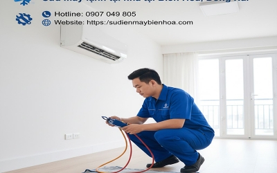 Sửa máy lạnh tại nhà tại Biên Hòa – có mặt sau 30 phút.