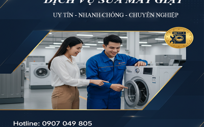 Thợ sửa máy giặt tận nơi không cần mang đi
