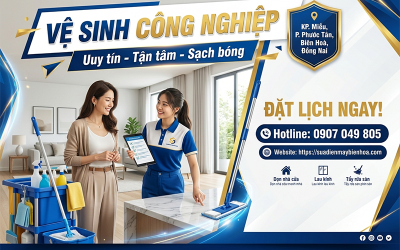 Vệ sinh công nghiệp toàn Thành Phố Đồng Nai
