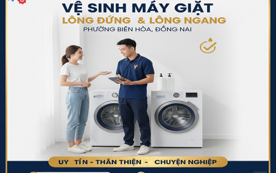 Vệ sinh máy giặt lồng đứng và lồng ngang giá rẻ