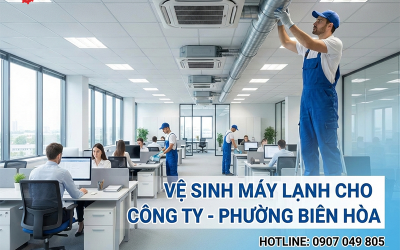 Vệ Sinh Máy Lạnh Cho Công Ty Phường Biên Hòa Chuyên Nghiệp, Giá Rẻ Nhất 