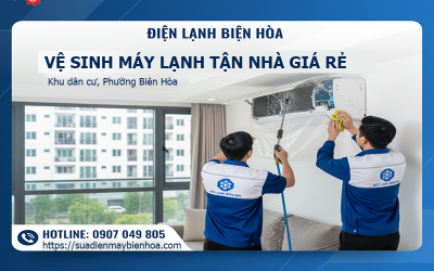Vệ sinh máy lạnh giá rẻ tận nhà khu dân cư