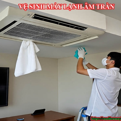VỆ SINH MÁY ĐIỀU HÒA ÂM TRẦN TẠI BIÊN HÒA