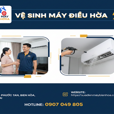 VỆ SINH MÁY ĐIỀU HÒA TẠI BIÊN HÒA