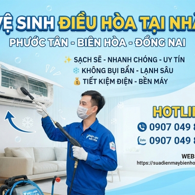 Vệ sinh điều hòa tại nhà