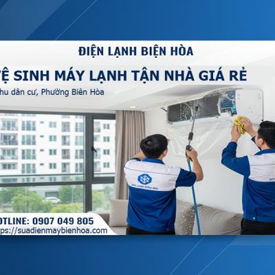 Vệ sinh máy lạnh giá rẻ tận nhà khu dân cư