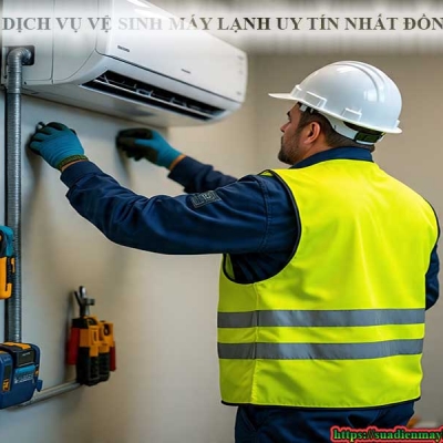 VỆ SINH MÁY LẠNH CÔNG NGHIỆP TRẢNG BOM