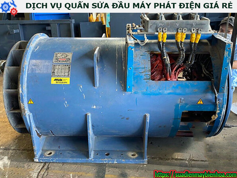 Dịch vụ quấn sửa đầu máy phát điện tại Phước Tân, Biên Hoà, Đồng Nai